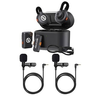 Hollyland LARK M2S Combo 2-Person Wireless Microphone System with
